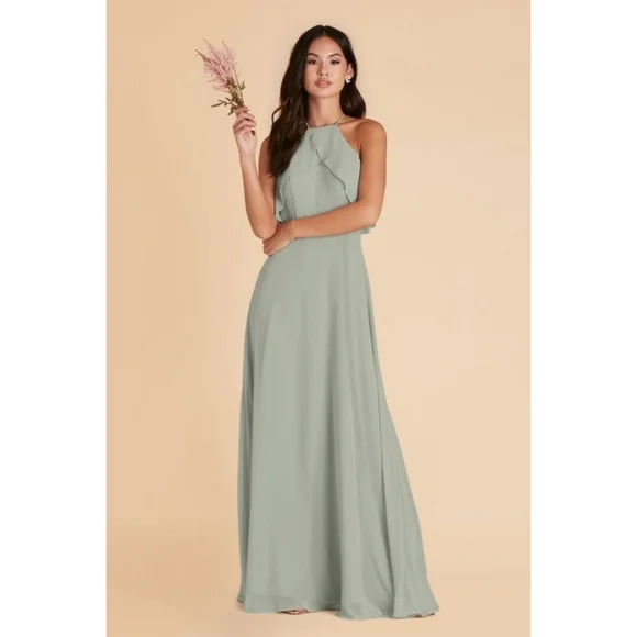 Birdy Grey | Dresses | Birdy Grey Jules Chiffon Dress In Sage Size Medium |  Poshmark